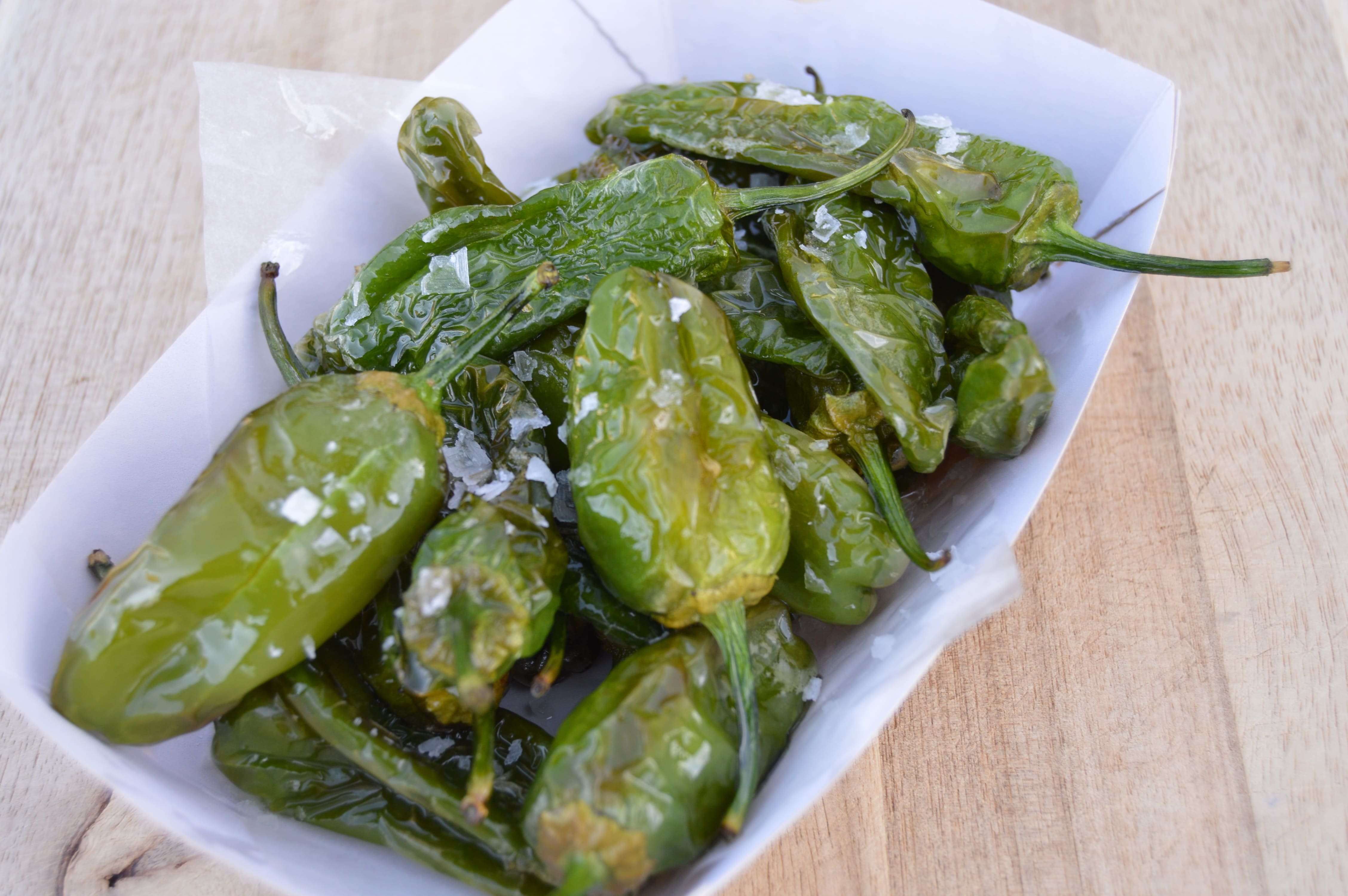 padrones, Spanish tapa from our foodtruck in Göteborg